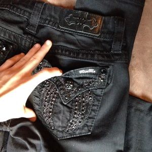 🌞 miss me black size 26! Skinny jeans